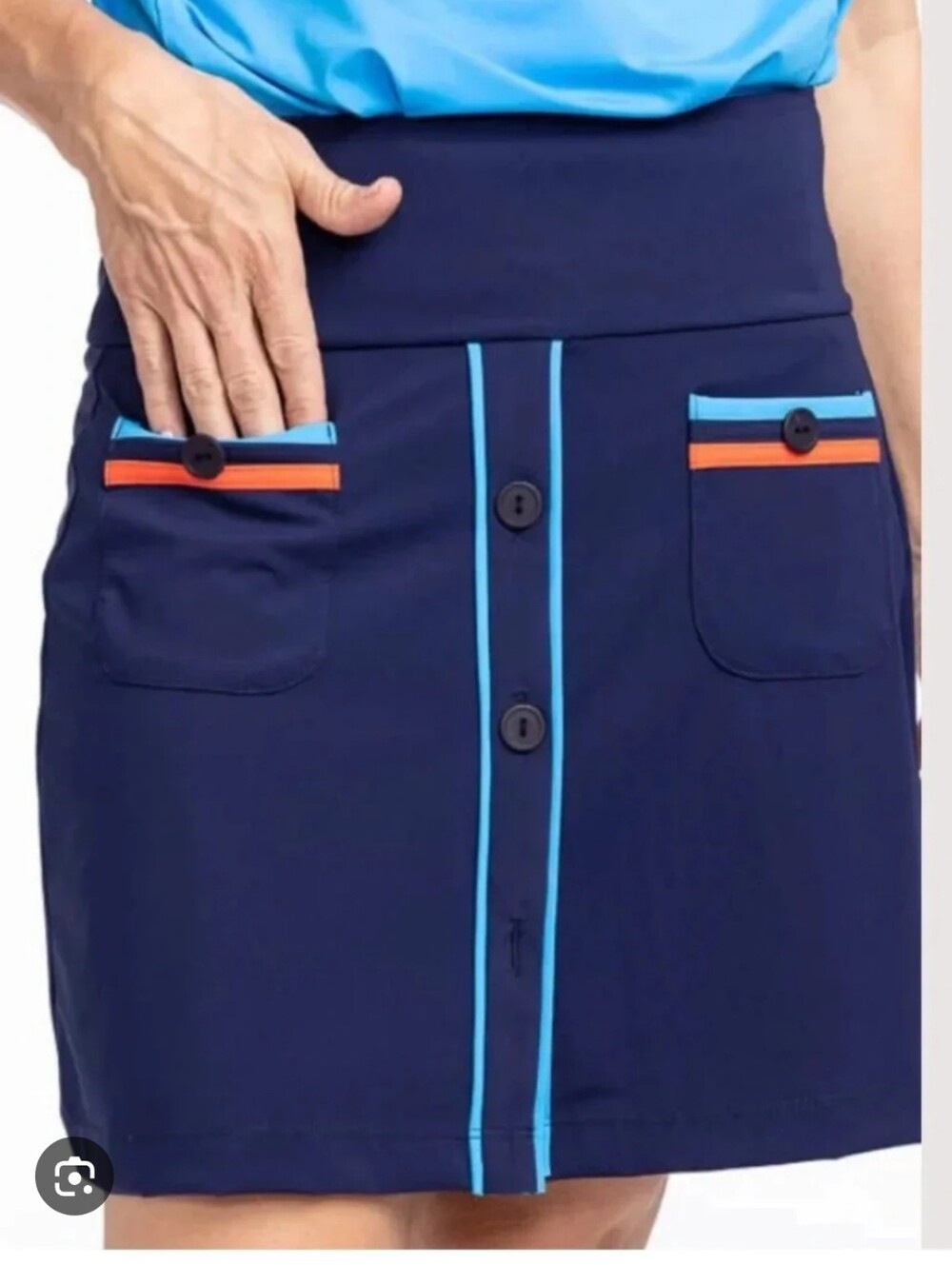 Kinona Long Strides Golf Skirt Small
